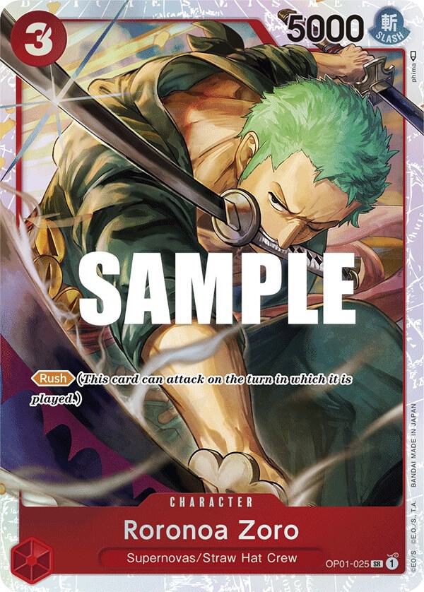 Roronoa Zoro - OP01-025 (Ultra Deck: The Three Captains) (OP01 025-T527620)