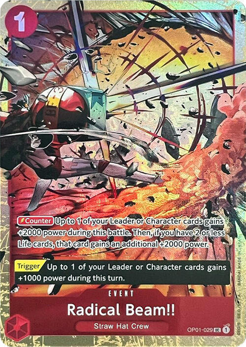 Radical Beam!! (Premium Card Collection -Best Selection Vol. 1-) (OP01 029-T546673)