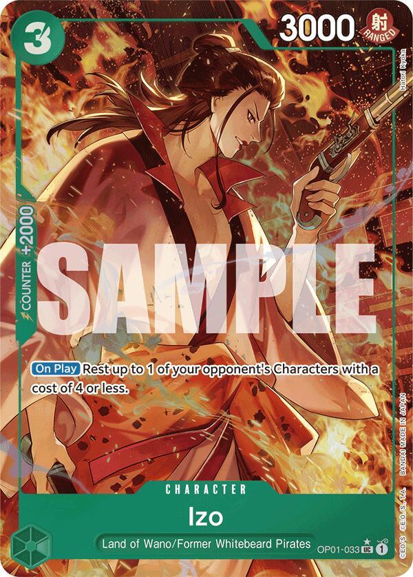 Izo (Alternate Art) (OP01 033-AA)