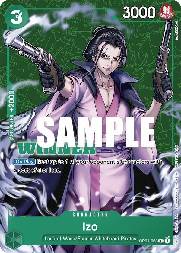Izo (Tournament Pack Vol. 2) [Winner] (OP01 033-T483156)