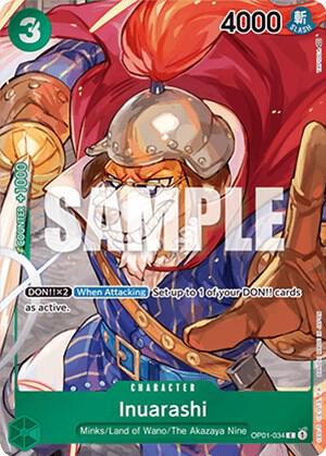 Inuarashi (Box Topper) (OP01 034-BT)