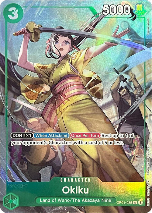 Okiku (Premium Card Collection -BANDAI CARD GAMES Fest. 23-24 Edition-) (OP01 035-T564253)