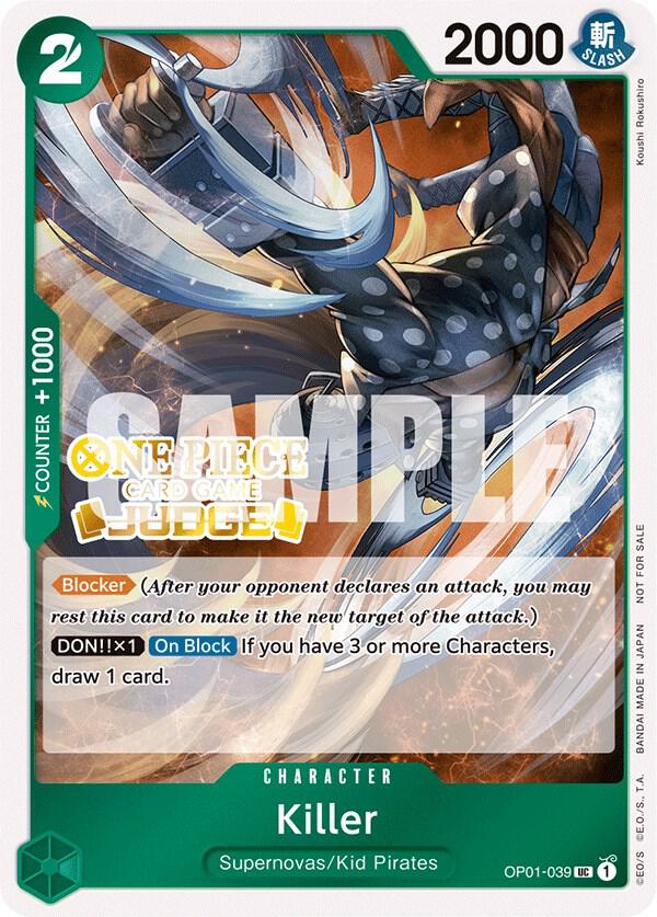 Killer (Judge Pack Vol. 3) (OP01 039-T544613)