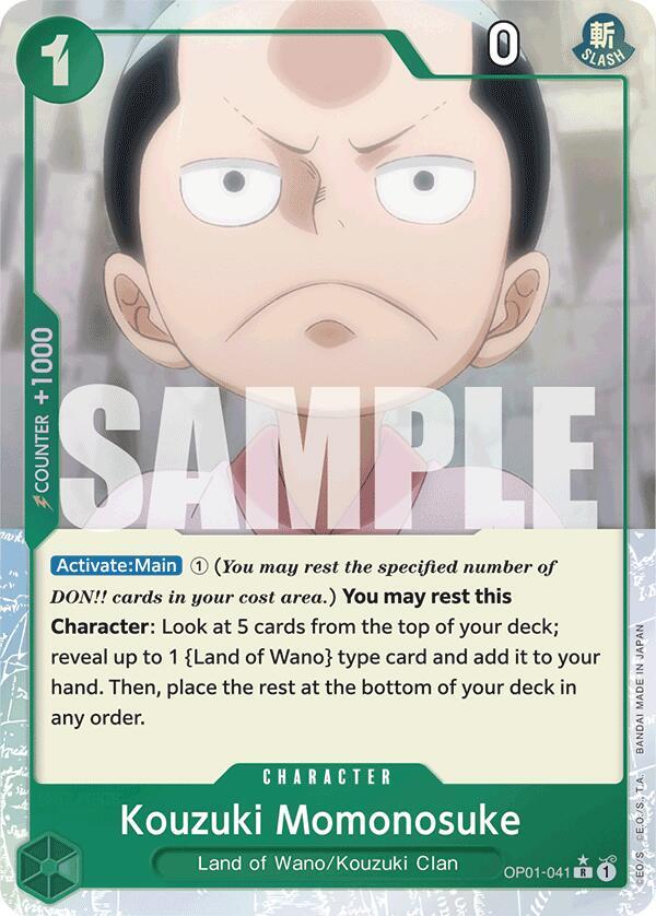 Kouzuki Momonosuke (Full Art) (OP01 041-FA)
