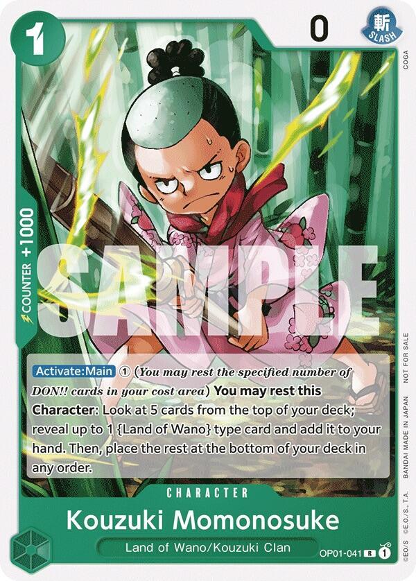 Kouzuki Momonosuke (Tournament Pack Vol. 7) (OP01 041-T548394)