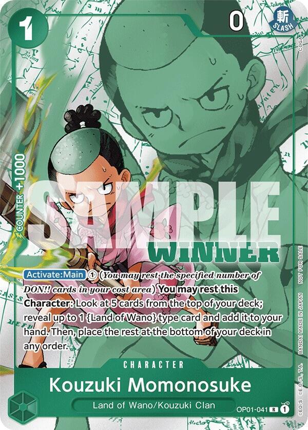 Kouzuki Momonosuke (Winner Pack Vol. 7) (OP01 041-T548395)