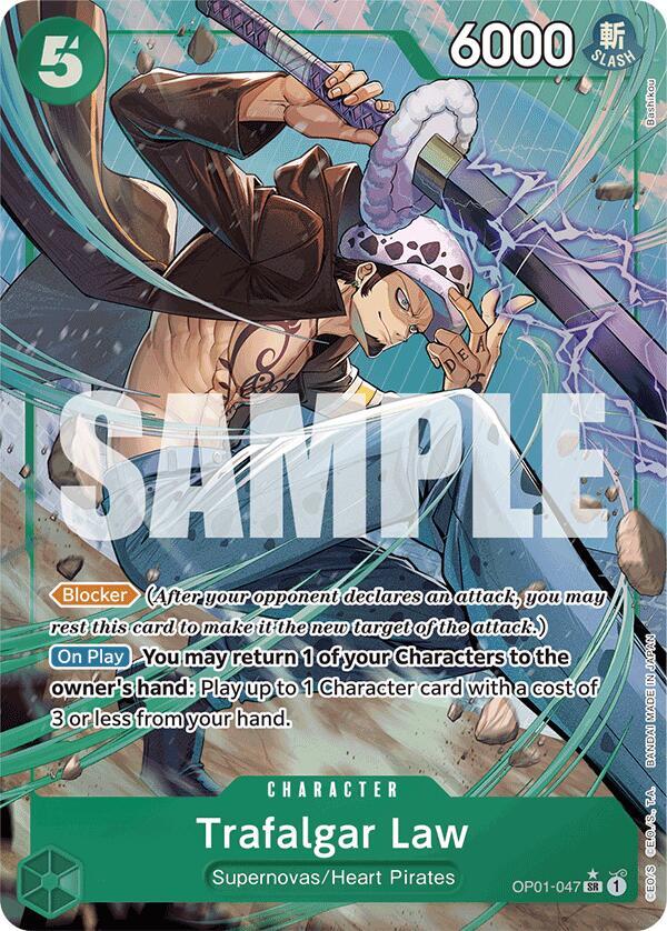 Trafalgar Law (Alternate Art) (OP01 047-AA)