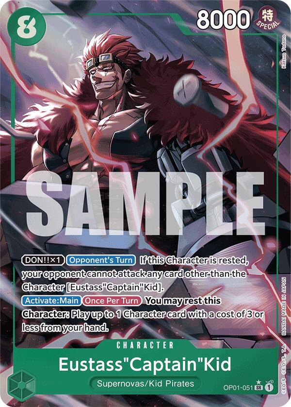 Eustass"Captain"Kid (Alternate Art) (OP01 051-AA)