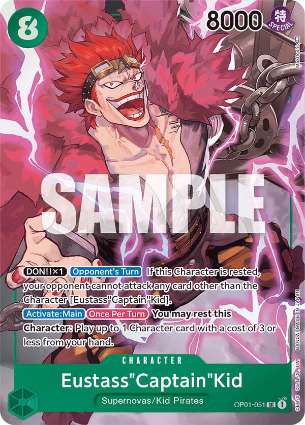 Eustass"Captain"Kid (Parallel) (OP01 051-P)