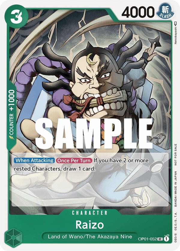 Raizo (Event Pack Vol. 2) (OP01 052-T509459)