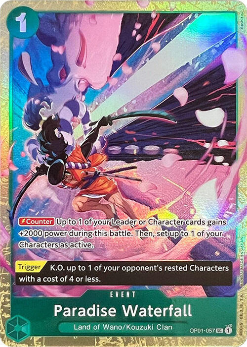 Paradise Waterfall (Premium Card Collection -Best Selection Vol. 1-) (OP01 057-T546676)