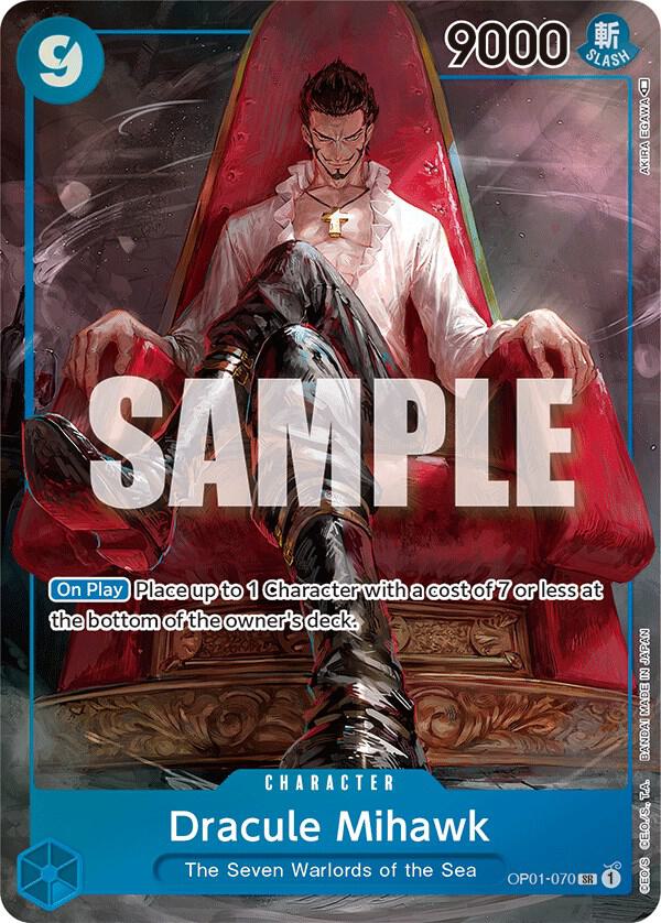 Dracule Mihawk (Parallel) (OP01 070-P)