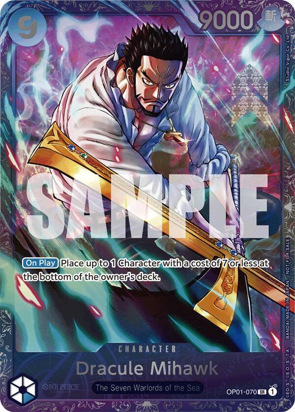Dracule Mihawk (Treasure Cup 2024) (OP01 070-T564532)