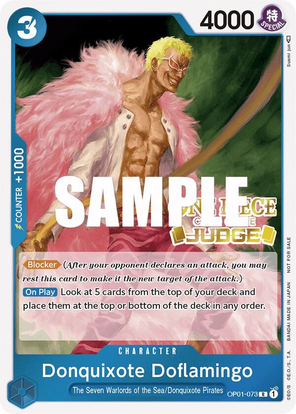 Donquixote Doflamingo (Judge) (OP01 073-JG)