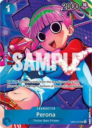 Perona (Box Topper) (OP01 077-BT)