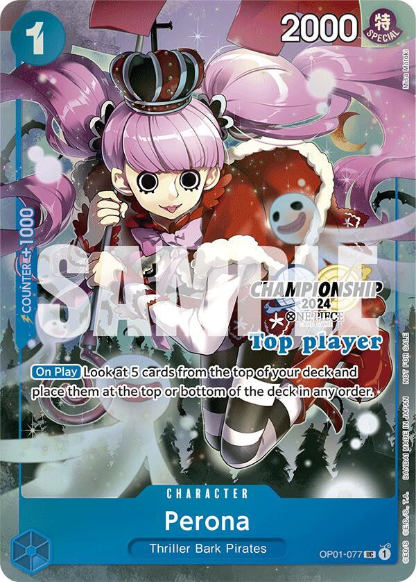 Perona (Championship 2024 Top Player Pack) (OP01 077-T579378)