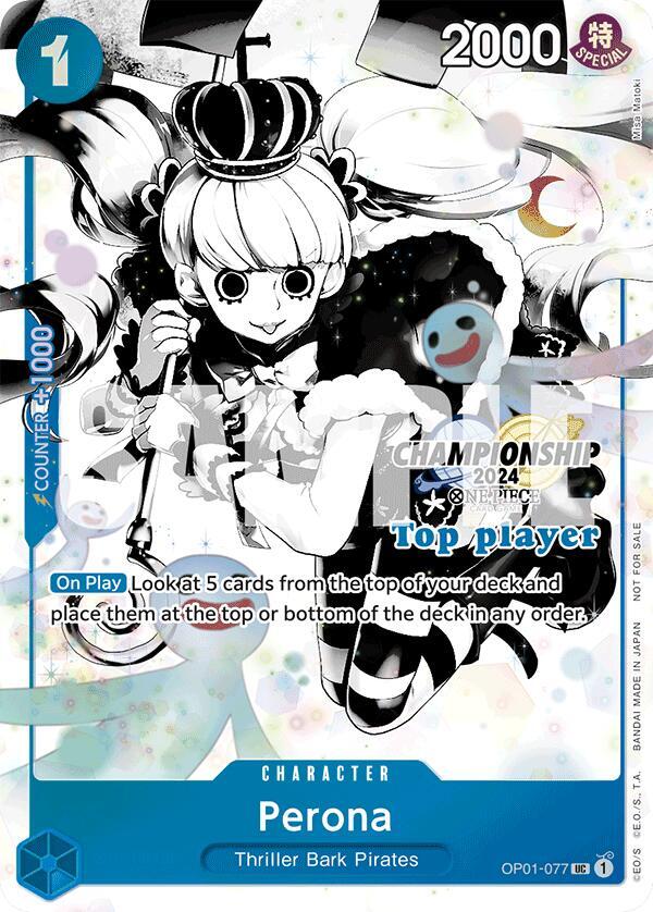 Perona (Championship 2024 Top Player Pack Vol. 2) (OP01 077-T622719)