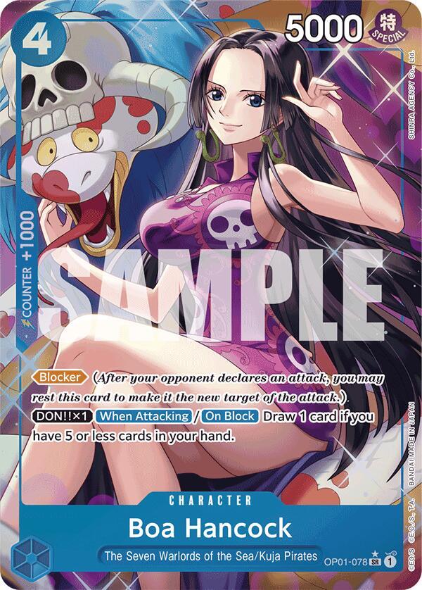 Boa Hancock (Alternate Art) (OP01 078-AA)
