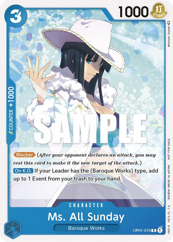 Ms. All Sunday (Promotion Pack 2023) (OP01 079-T483103)