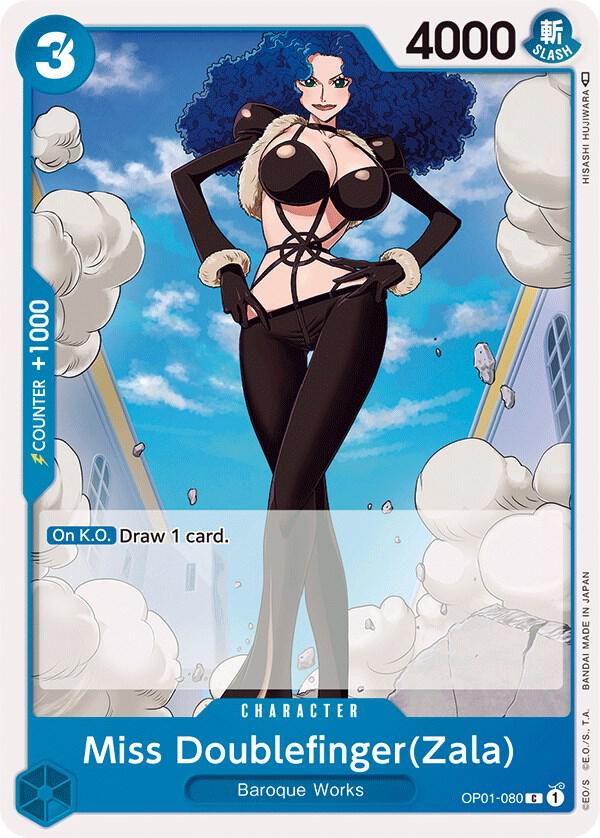 Miss Doublefinger(Zala) (OP01 080)