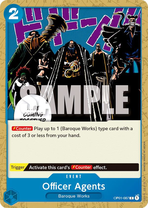 Officer Agents (OP01 087)