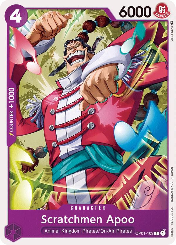 Scratchmen Apoo (OP01 103)