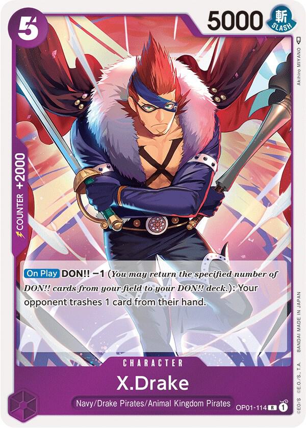 X.Drake (OP01 114)
