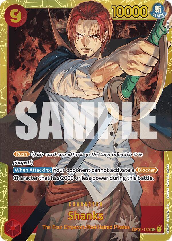 Shanks (Reprint) (OP01 120-RP)