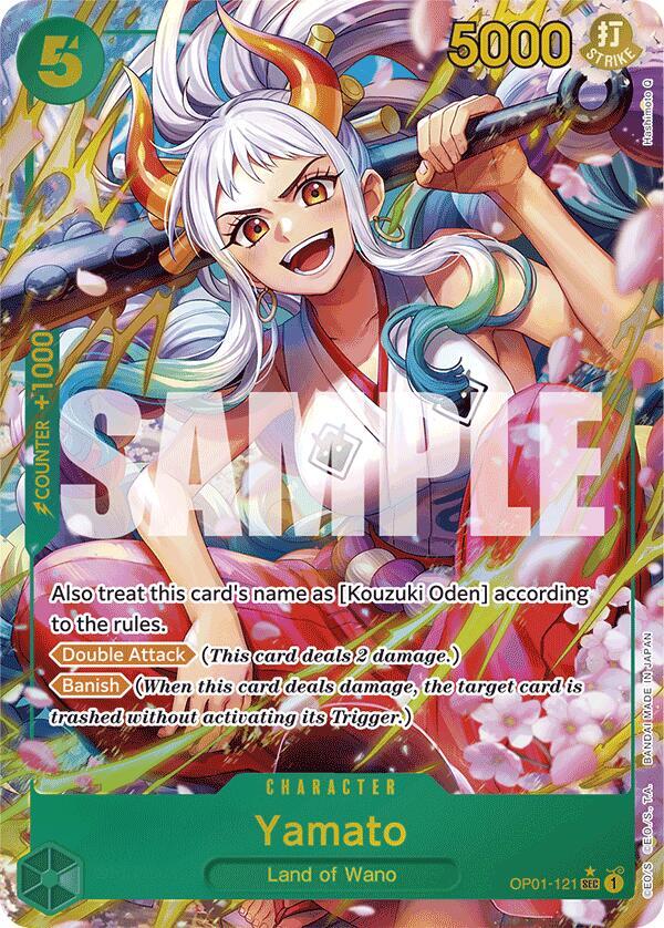 Yamato (Alternate Art) (OP01 121-AA)