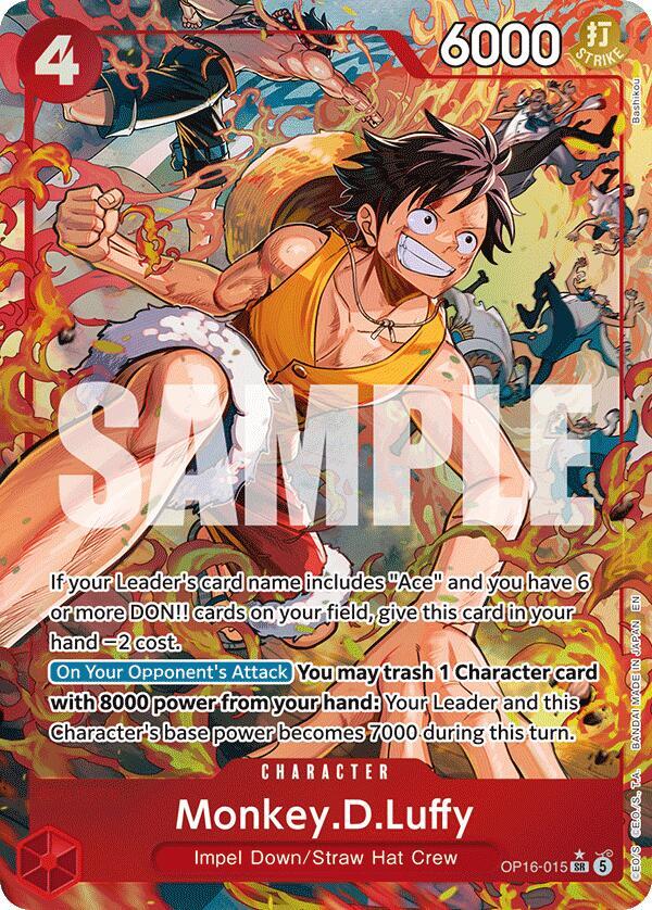 Monkey.D.Luffy (Alternate Art) (OP16 015-AA)
