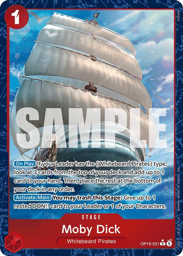 Moby Dick (Alternate Art) (OP16 021-AA)