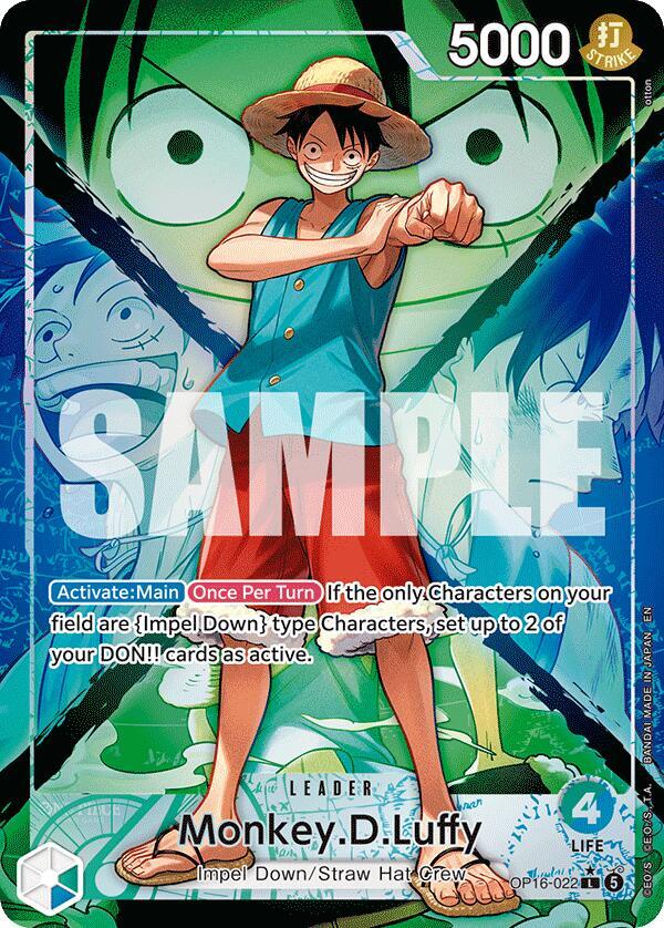 Monkey.D.Luffy (022) (Alternate Art) (OP16 022-AA)
