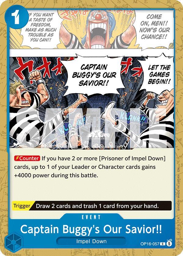 Captain Buggy's Our Savior!! (OP16 057)