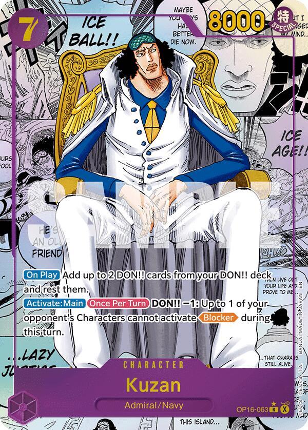Kuzan (Manga) (OP16 063-M)