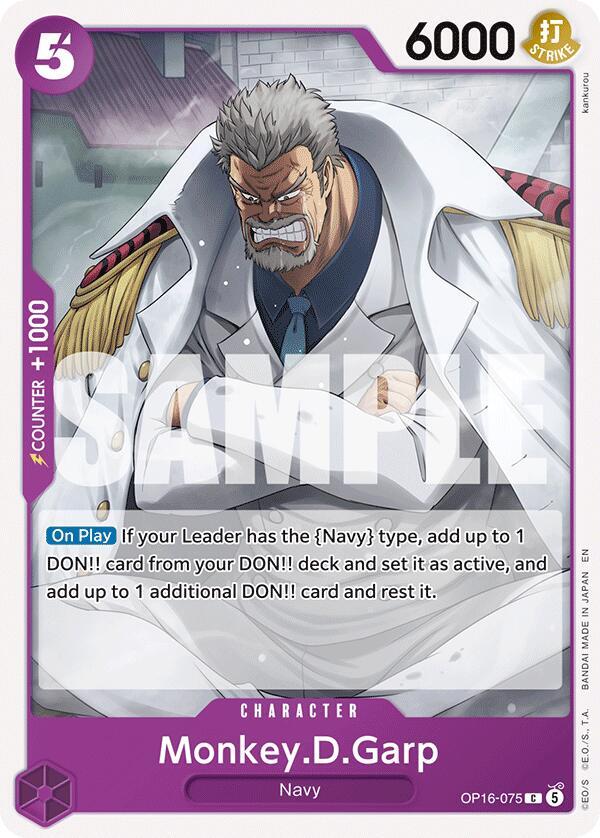 Monkey.D.Garp (OP16 075)