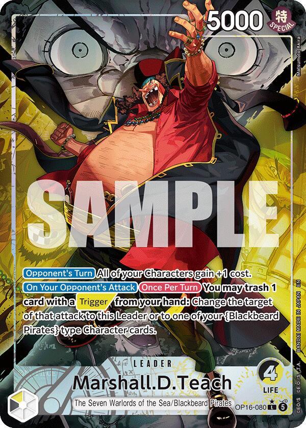 Marshall.D.Teach (080) (Alternate Art) (OP16 080-AA)