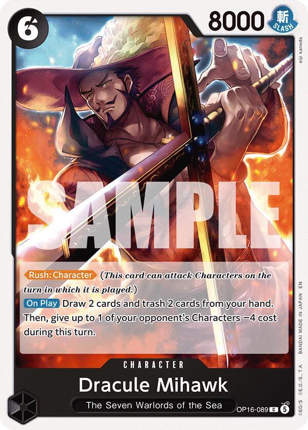 Dracule Mihawk (OP16 089)