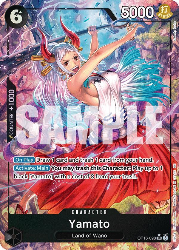 Yamato (098) (Alternate Art) (OP16 098-AA)