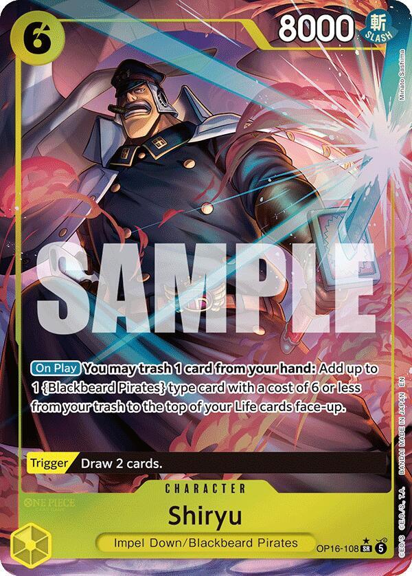 Shiryu (Full Art) (OP16 108-FA)
