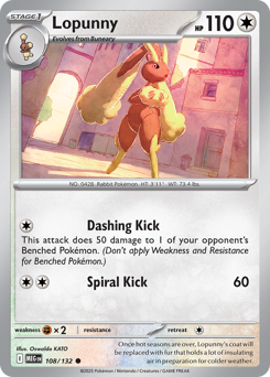 Lopunny (MEG 108/132)