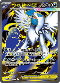 Mega Absol ex (MEG 161/132)