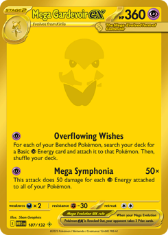 Mega Gardevoir ex (MEG 187/132)