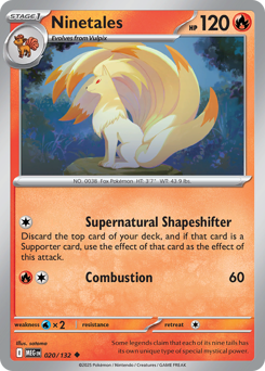 Ninetales (MEG 20/132)