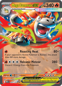 Mega Camerupt ex (MEG 22/132)