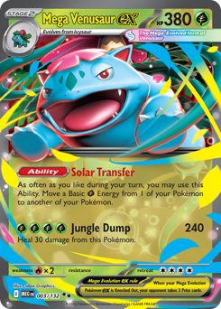 Mega Venusaur ex (MEG 3/132)