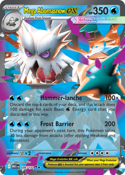 Mega Abomasnow ex (MEG 36/132)