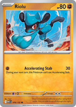 Riolu (MEG 76/132)