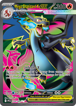 Mega Charizard X ex (PFL 109/94)