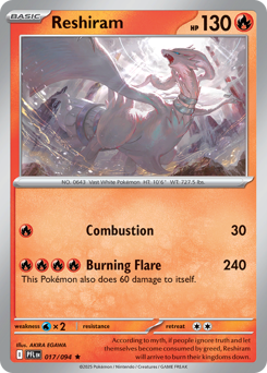 Reshiram (PFL 17/94)