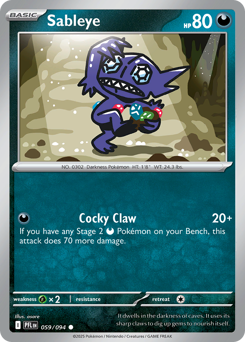 Sableye (PFL 59/94)